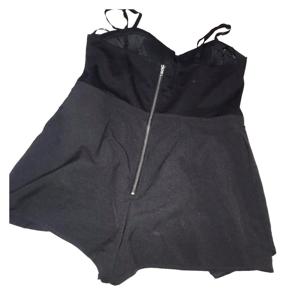 Black Dressy Romper